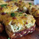 crispy tuna melt air fryer - featured image