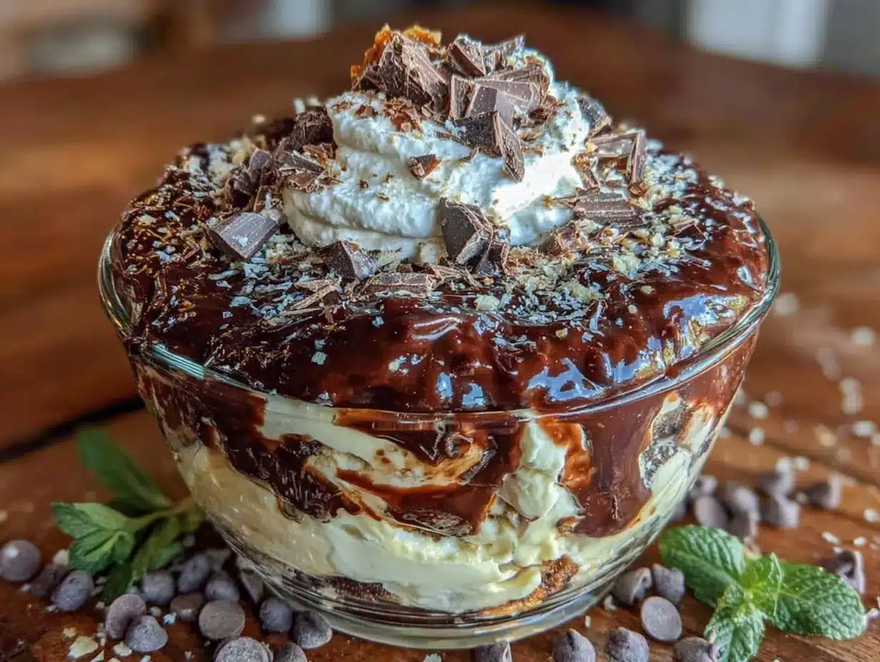 death by chocolate trifle preparation steps