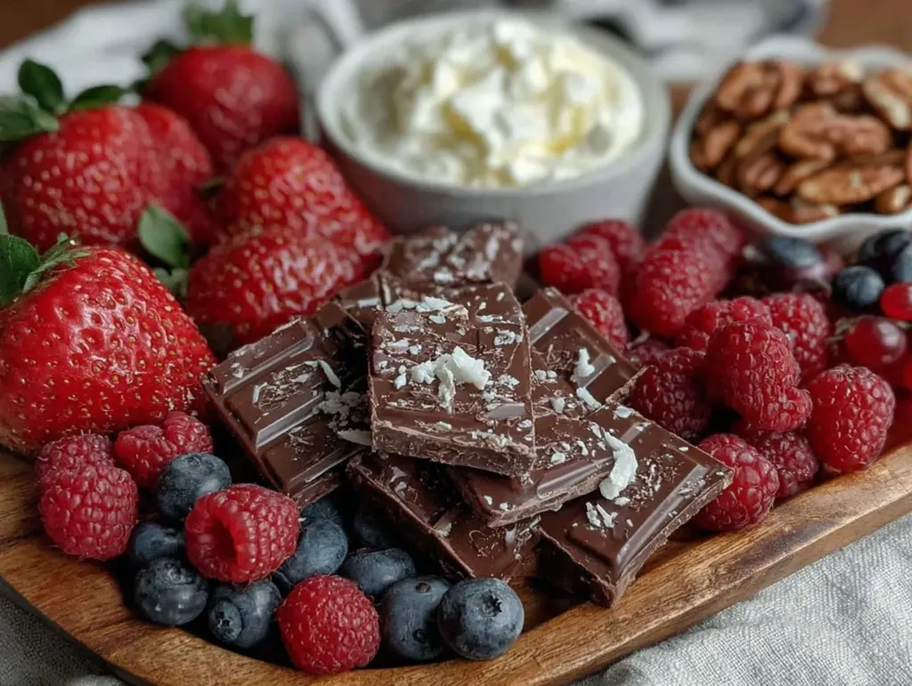 dessert charcuterie board - featured image