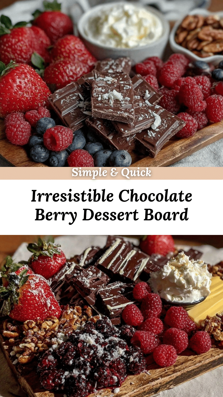 dessert charcuterie board recipe