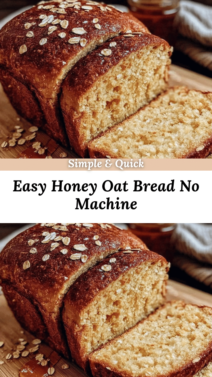 easy honey oat bread recipe