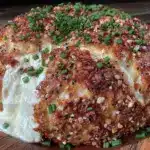 everything bagel cheese ball - featured image