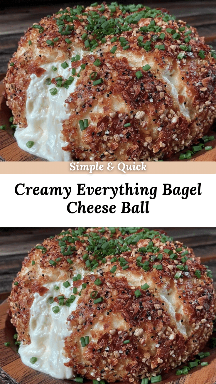 everything bagel cheese ball recipe