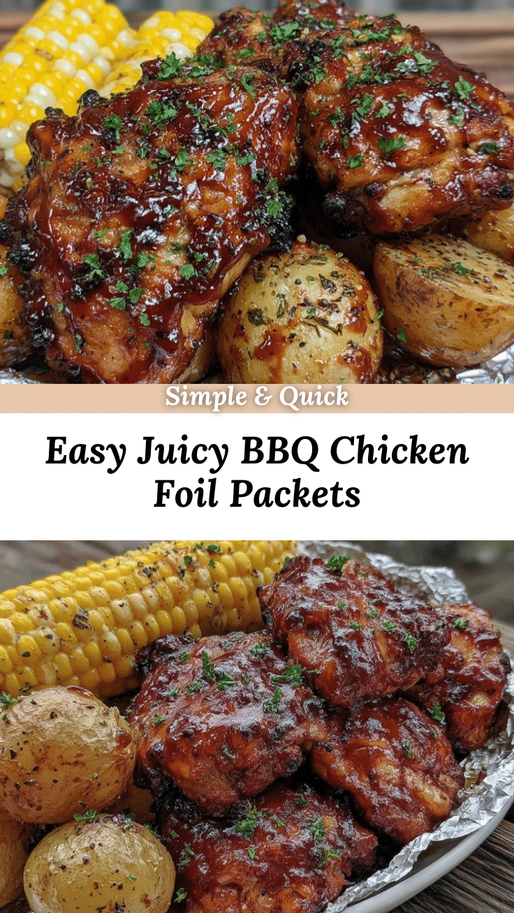 foil packet bbq chicken recipe