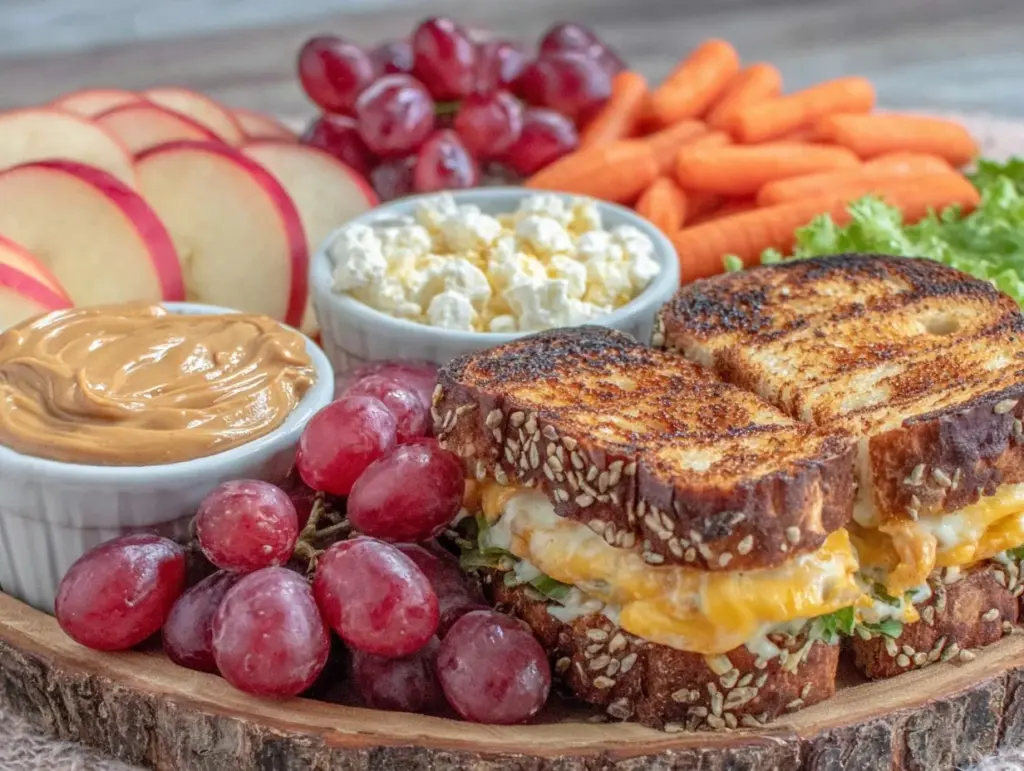 fresh after-school snack board for kids - featured image
