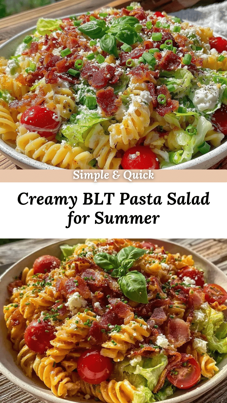 fresh blt pasta salad recipe