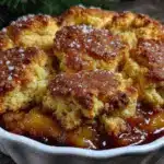 fresh peach cobbler - featured image