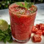 fresh watermelon mint agua fresca - featured image