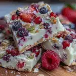 frozen yogurt bark - featured image