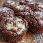 fudgy triple chocolate brownie bites - featured image
