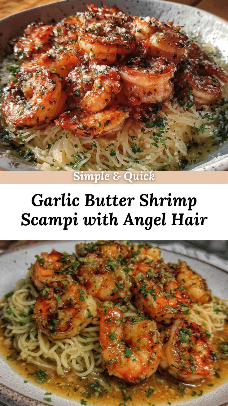 garlic butter shrimp scampi recipe
