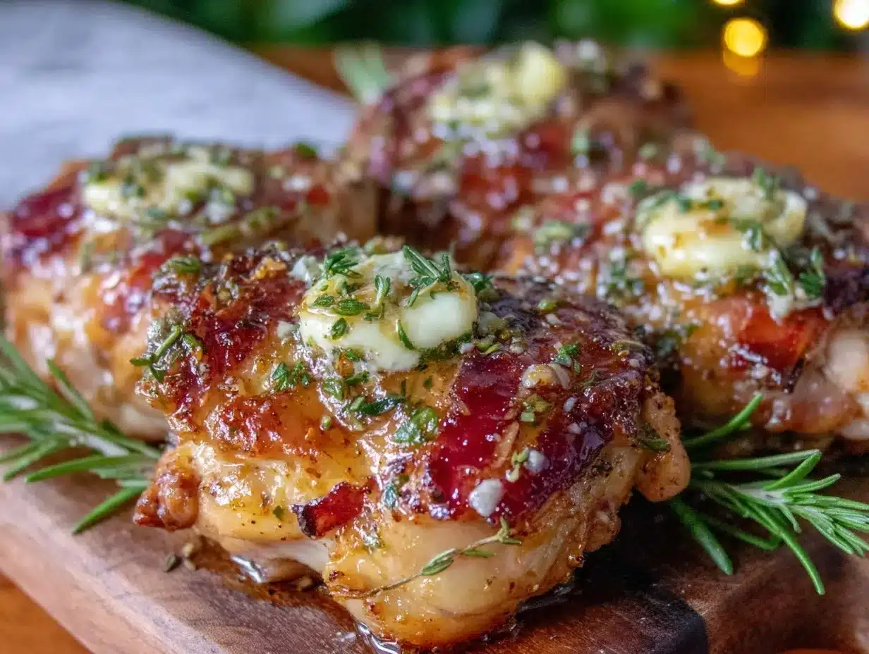 honey garlic grilled chicken thighs preparation steps