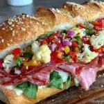 Italian sub sandwich - featured image