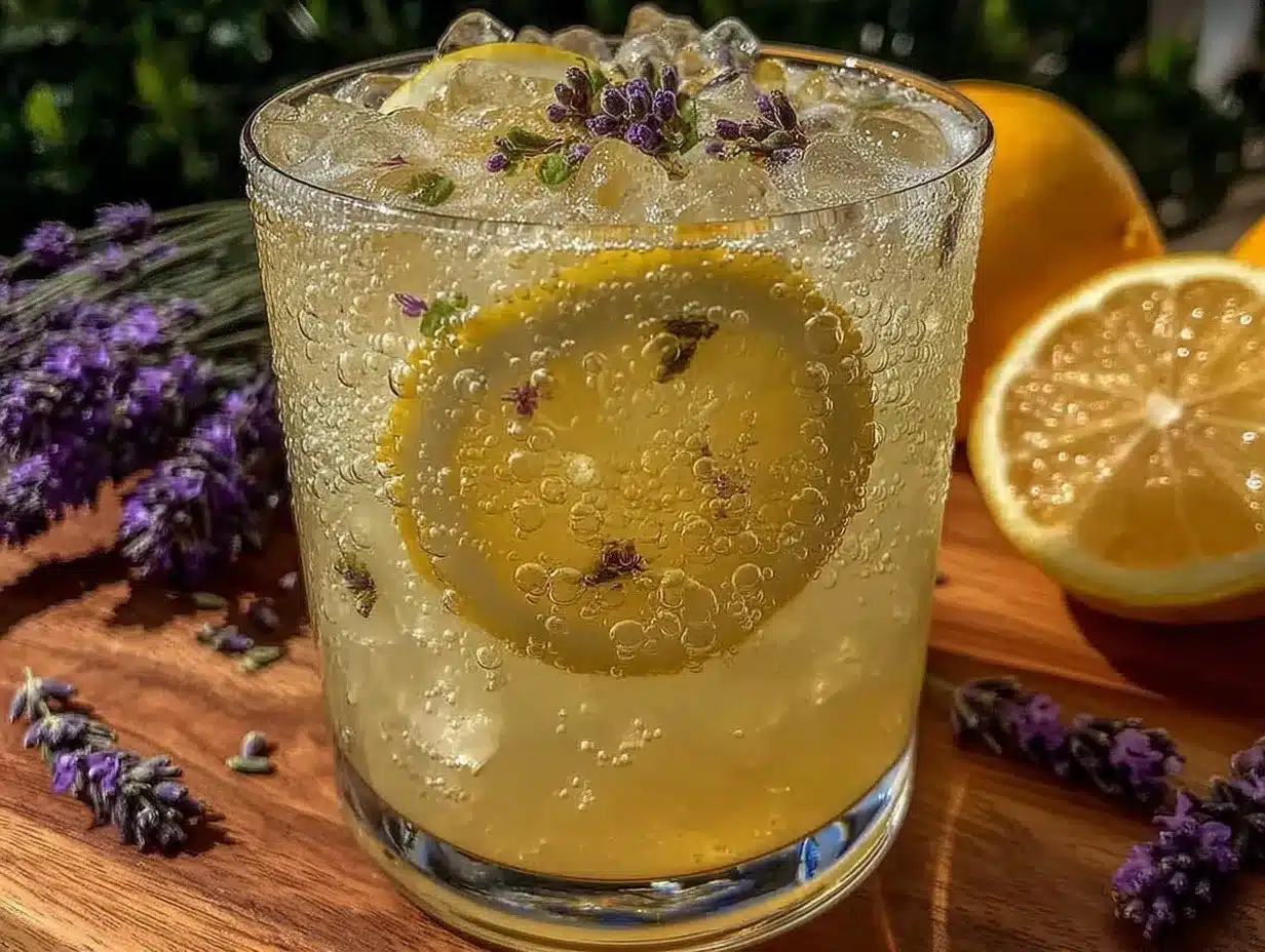 lavender lemonade recipe preparation steps