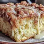 lemon lavender crumb cake - featured image