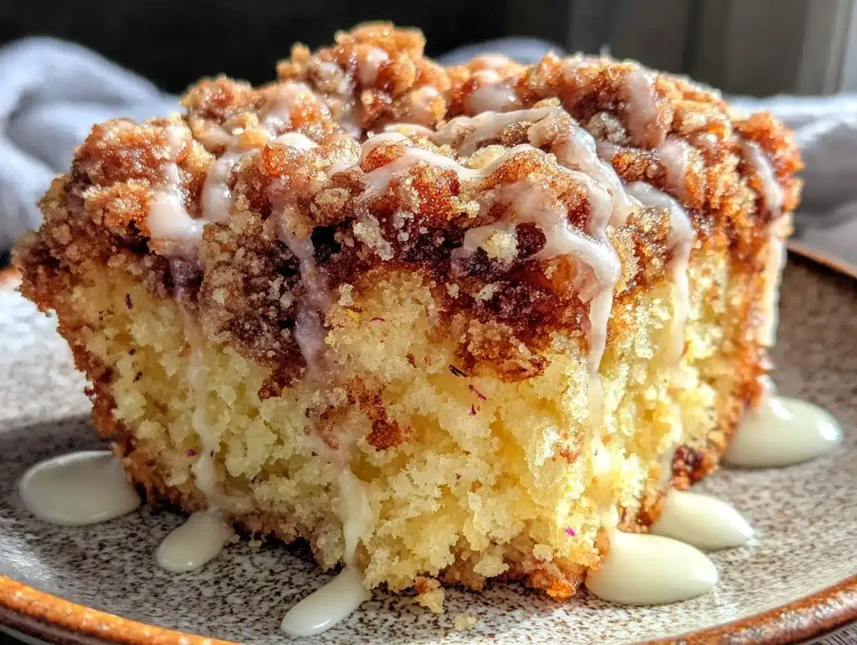 lemon lavender crumb cake preparation steps