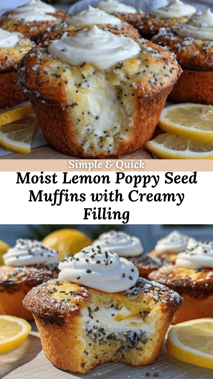 lemon poppy seed muffins recipe