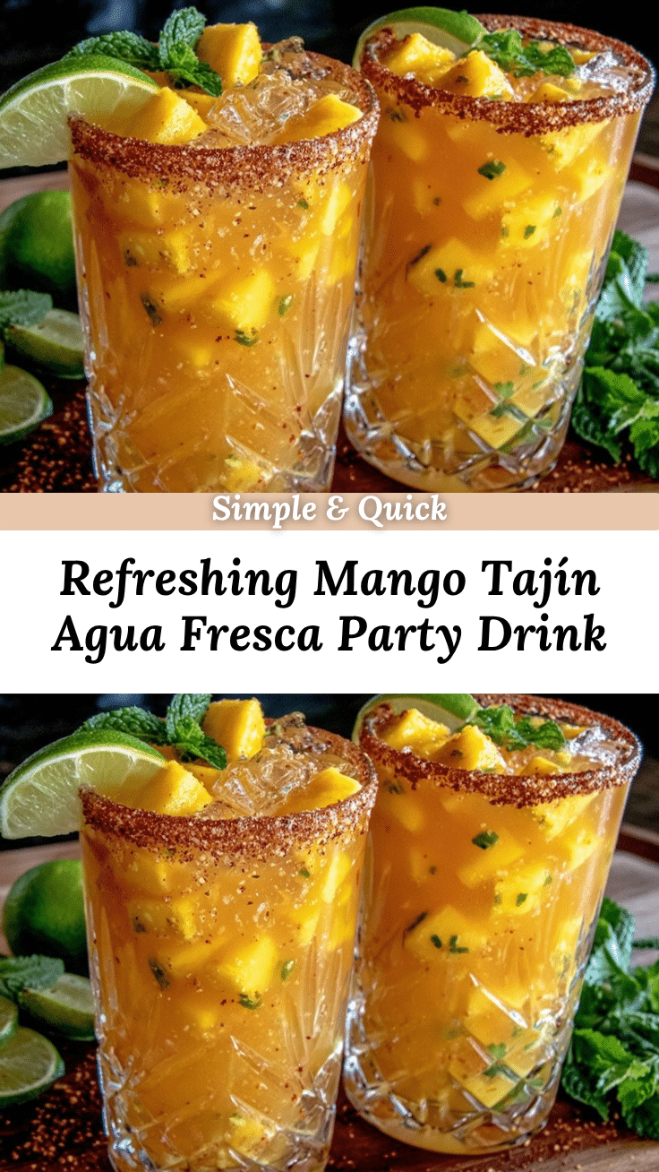 mango tajín agua fresca recipe