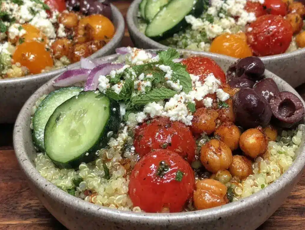 Mediterranean quinoa salad - featured image