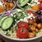 Mediterranean quinoa salad - featured image