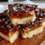 millionaire shortbread bars - featured image