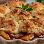 peach cobbler recipe - featured image