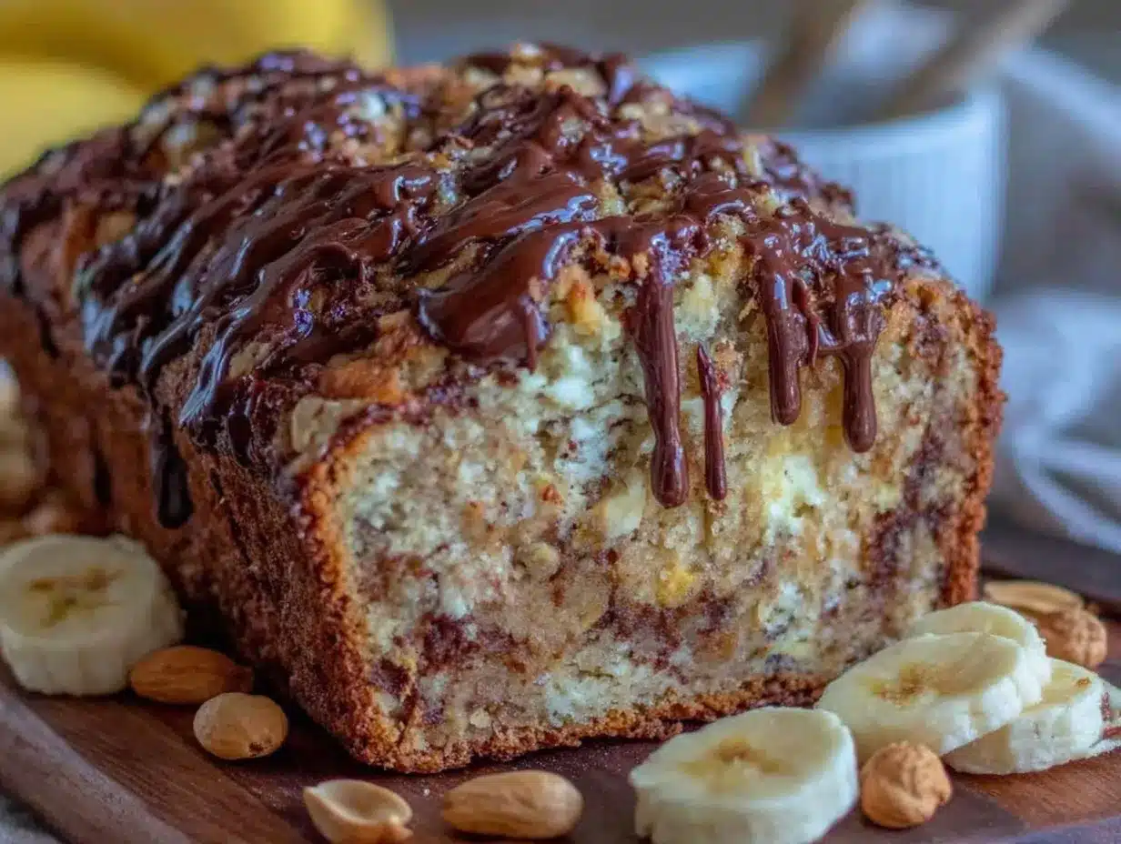 peanut butter banana bread preparation steps