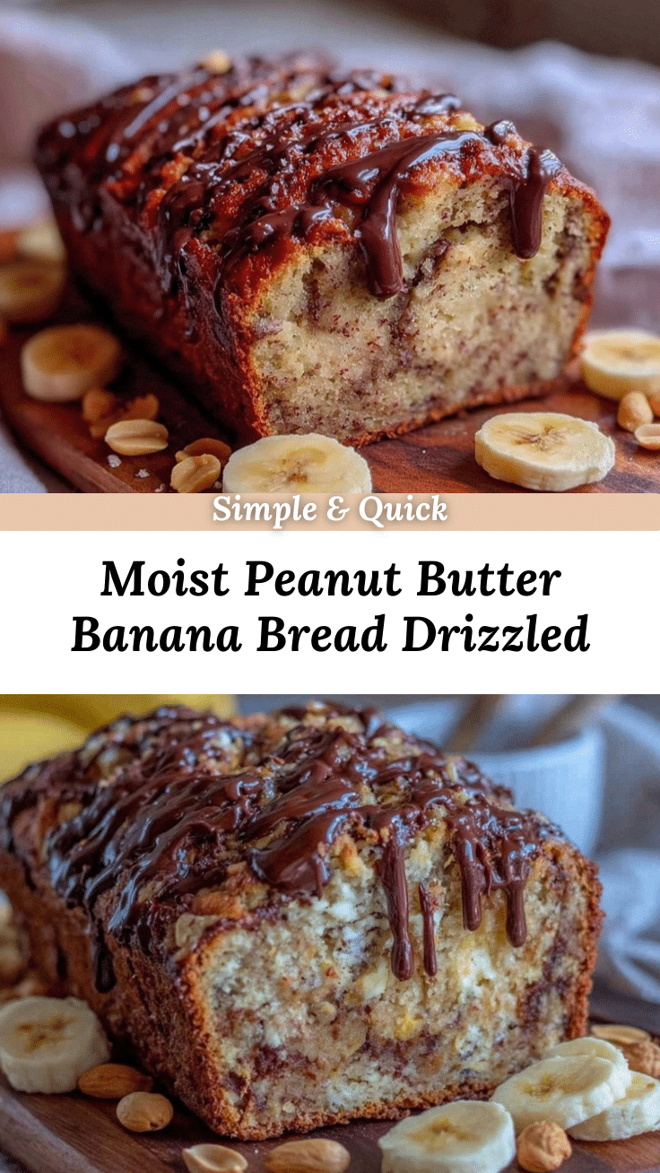 peanut butter banana bread recipe