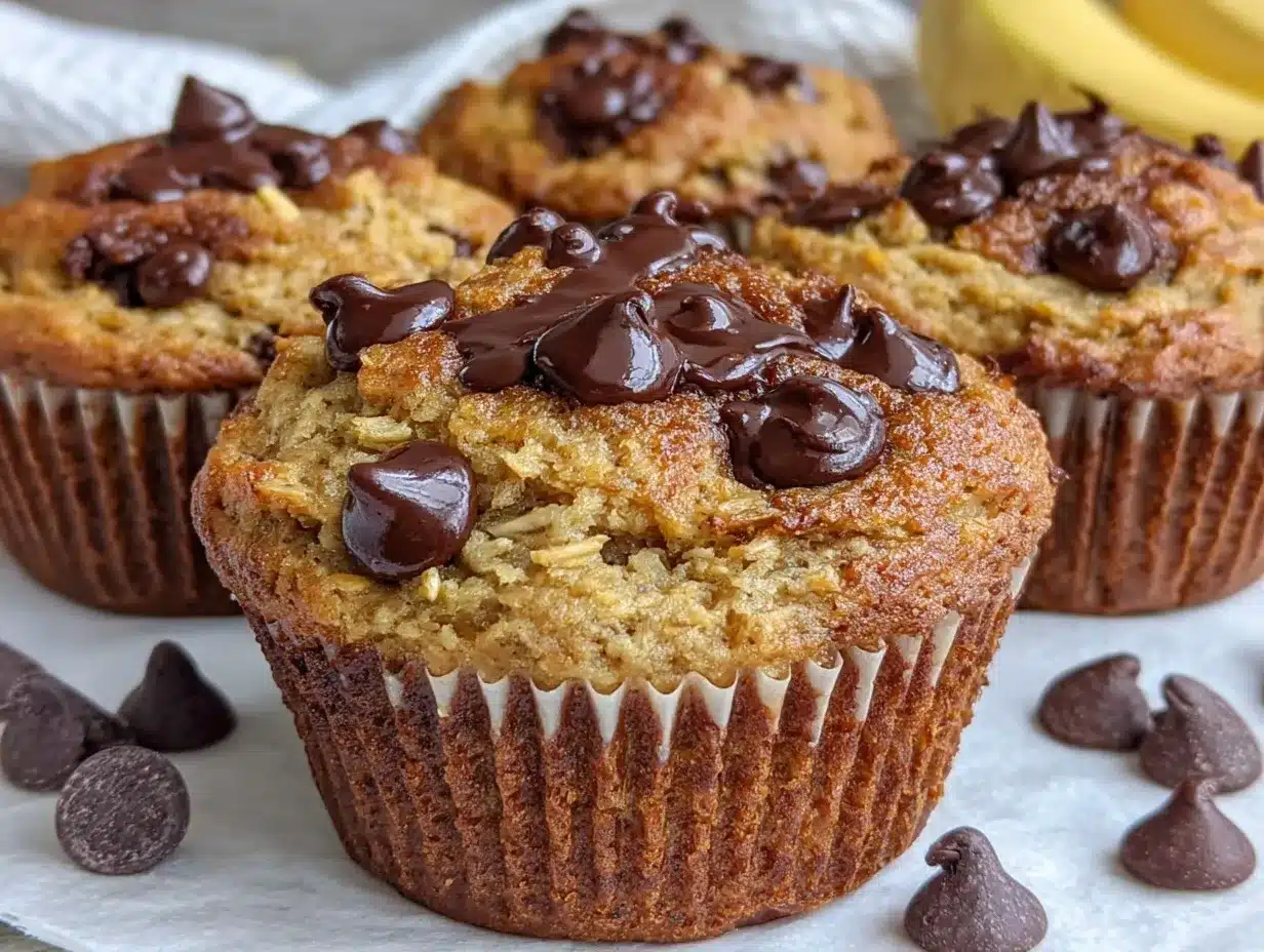protein banana oat muffins preparation steps