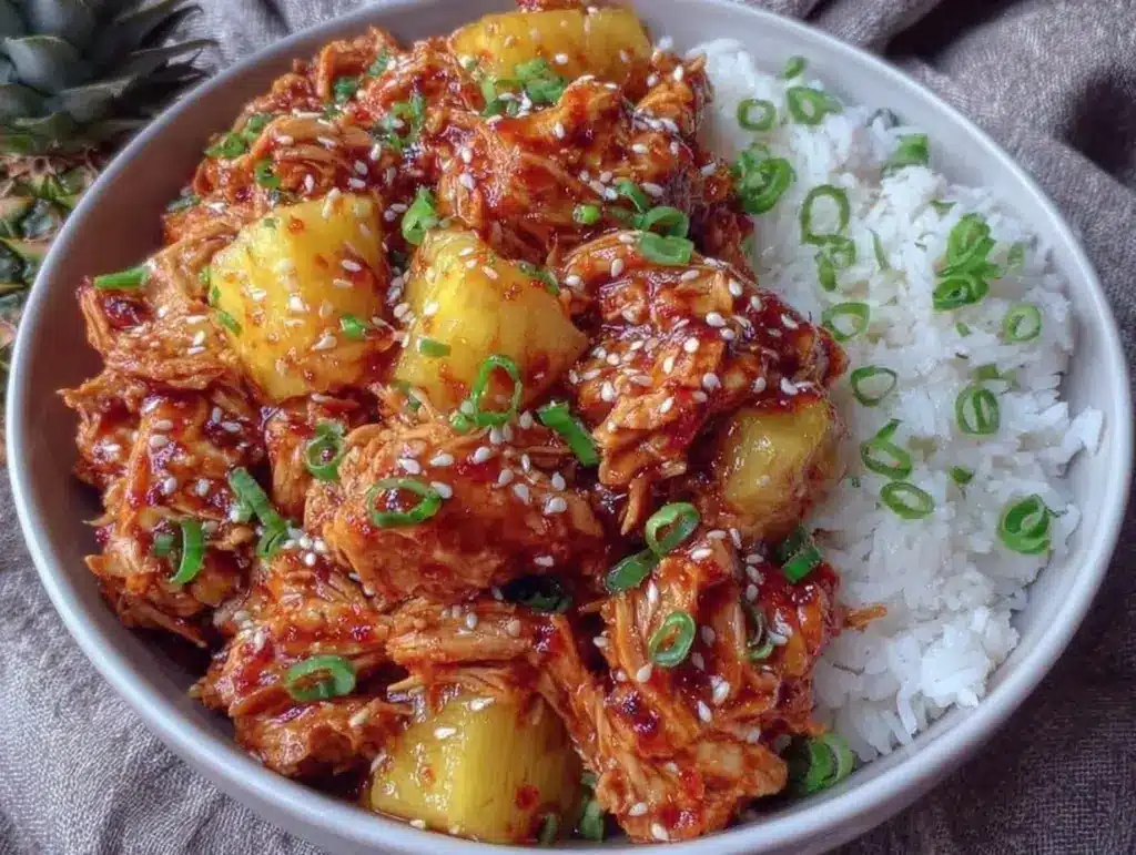 slow cooker Hawaiian chicken - featured image