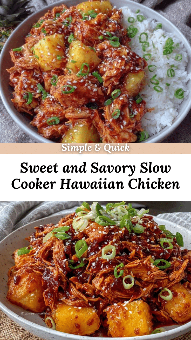 slow cooker Hawaiian chicken recipe