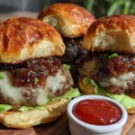smash burger sliders - featured image