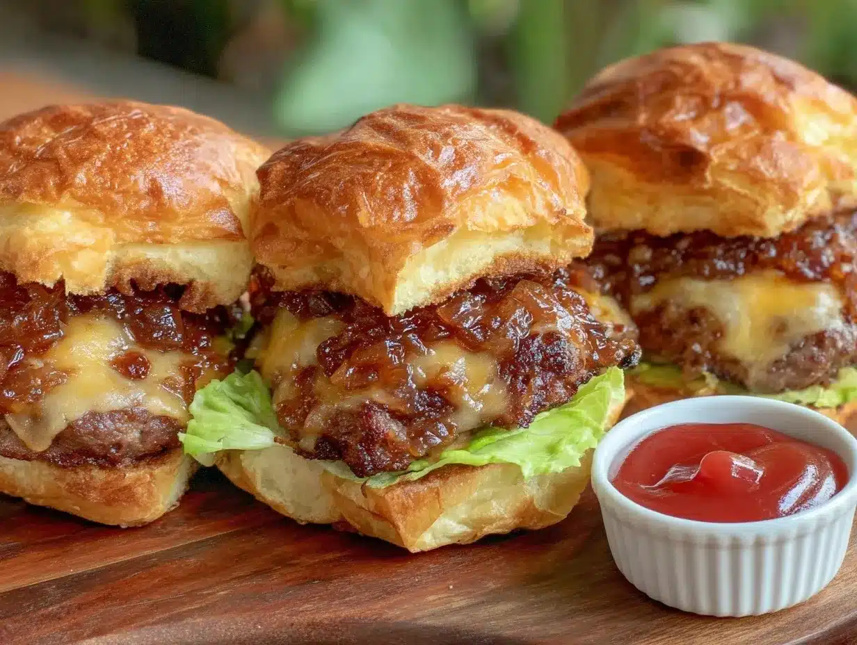 smash burger sliders preparation steps