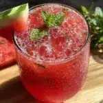 watermelon mint agua fresca - featured image