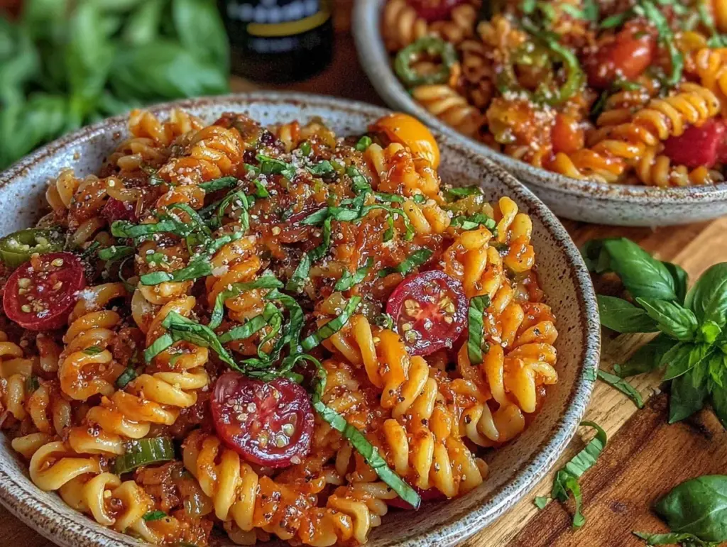 zesty grinder pasta salad - featured image