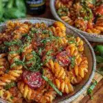 zesty grinder pasta salad - featured image