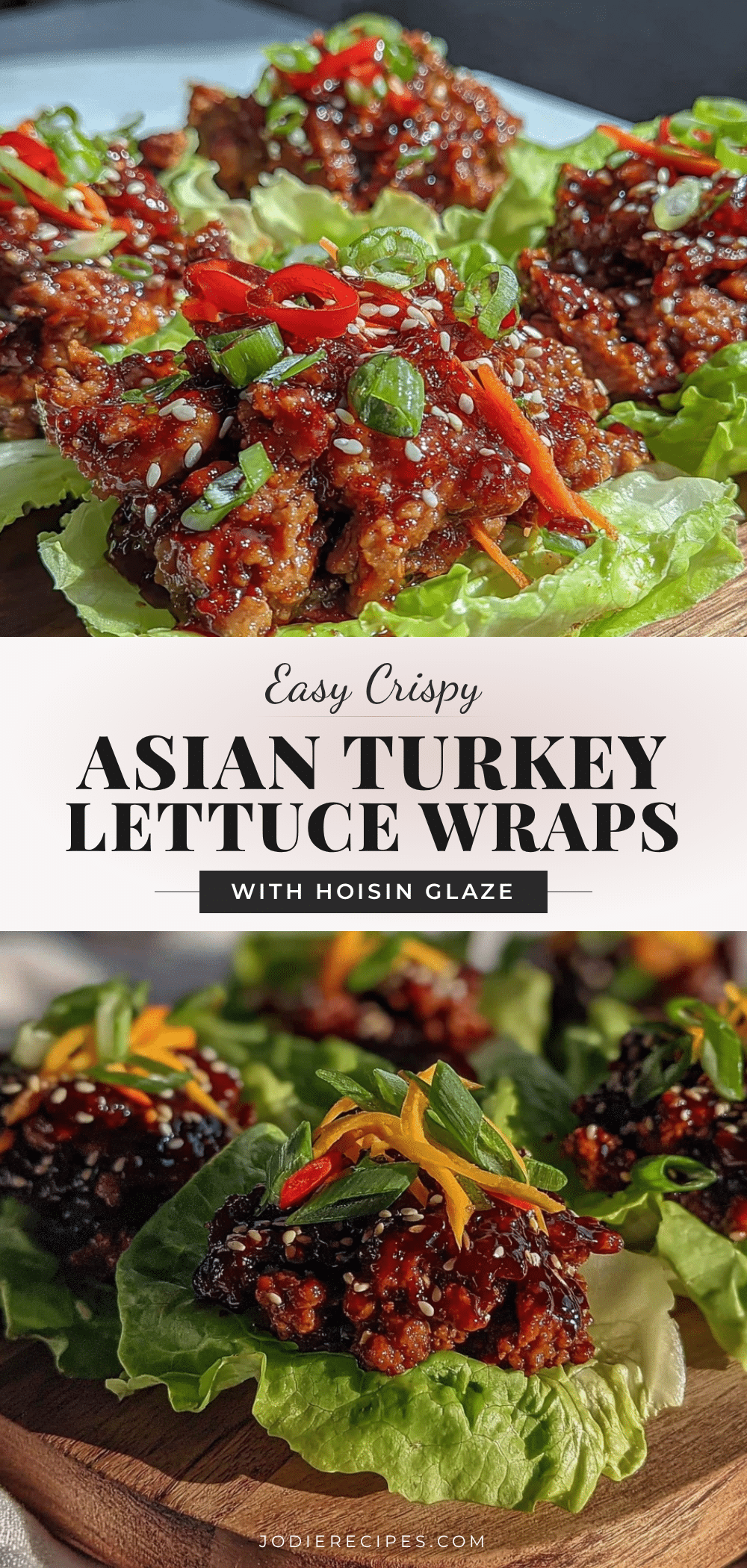 asian ground turkey lettuce wraps recipe