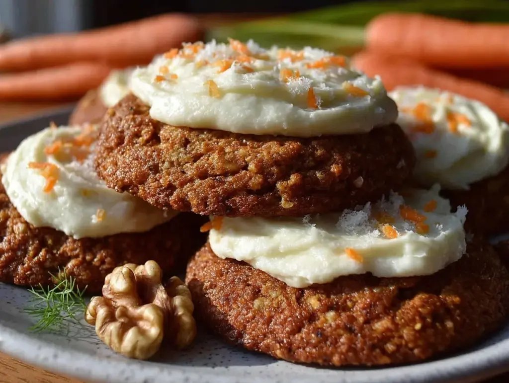 brown butter carrot patch cookies - featured image