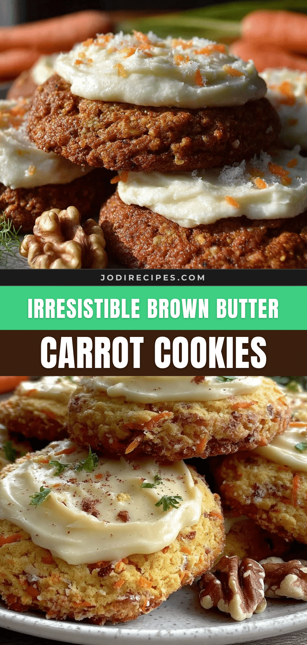 brown butter carrot patch cookies recipe