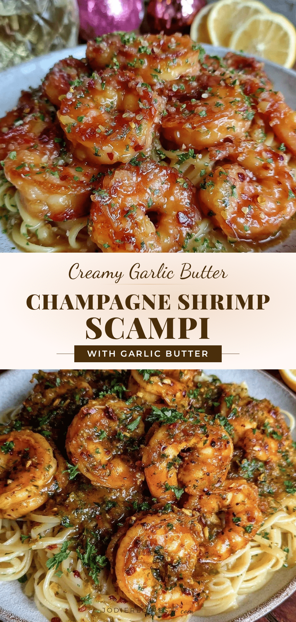 champagne shrimp scampi recipe