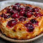 cherry clafoutis - featured image