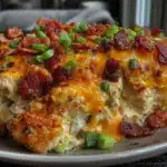 crack chicken casserole - featured image