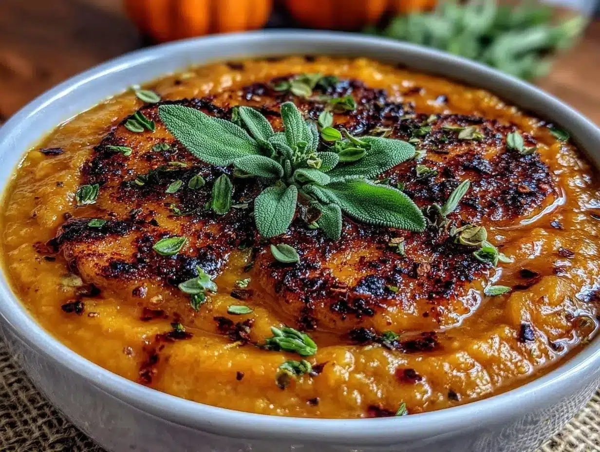 creamy roasted butternut squash soup preparation steps