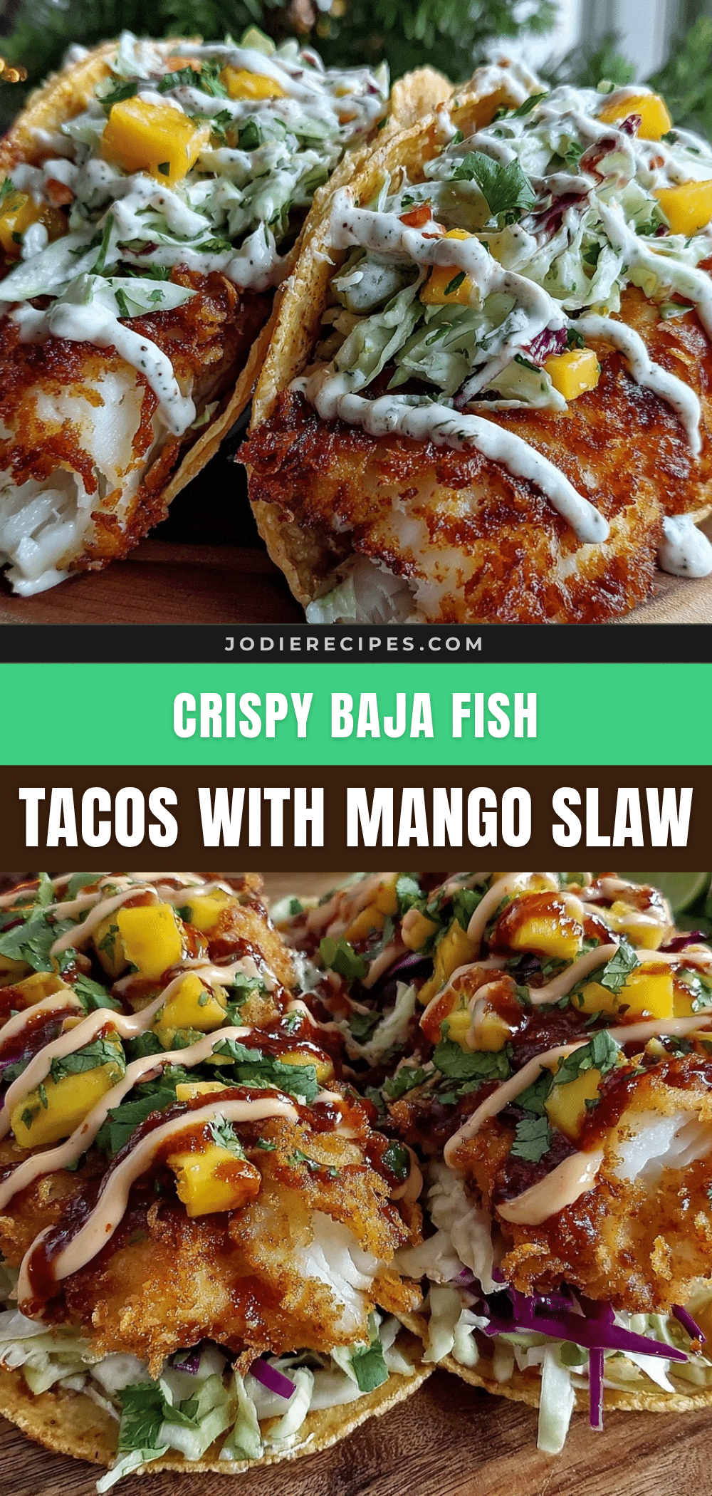 crispy Baja fish tacos recipe
