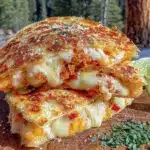 crispy blackstone camping quesadillas - featured image