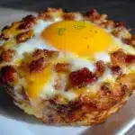 crispy hashbrown egg cups - featured image