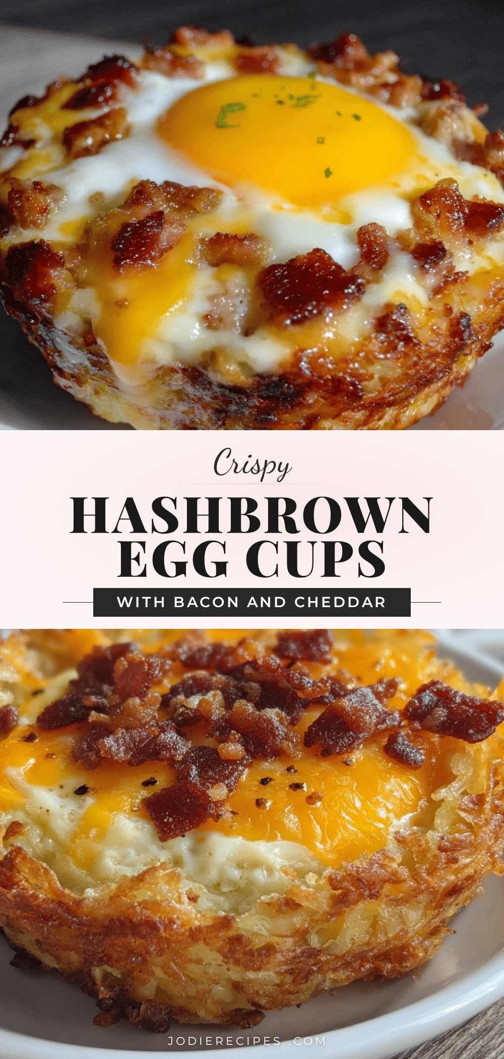 crispy hashbrown egg cups recipe