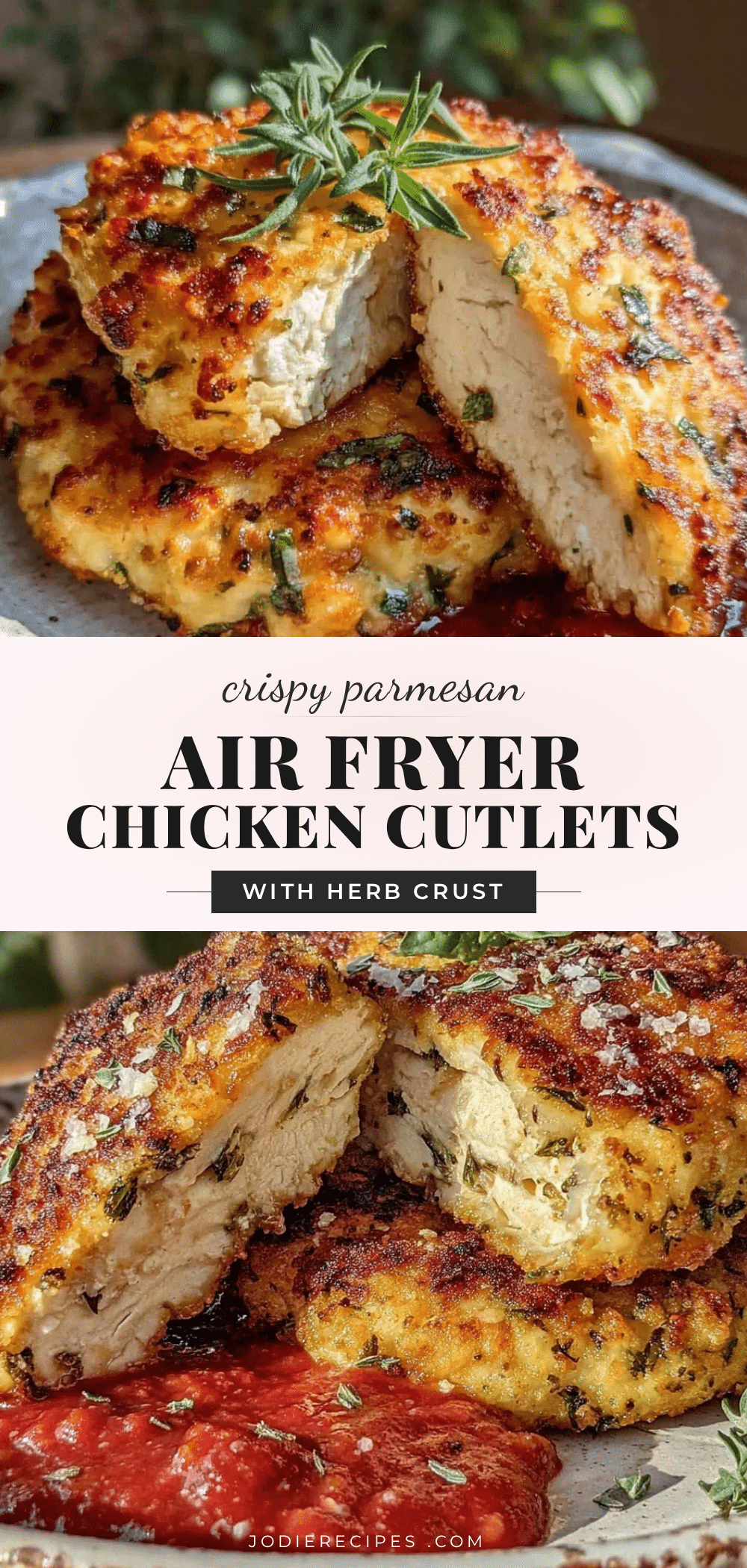 crispy parmesan crusted air fryer chicken cutlets recipe
