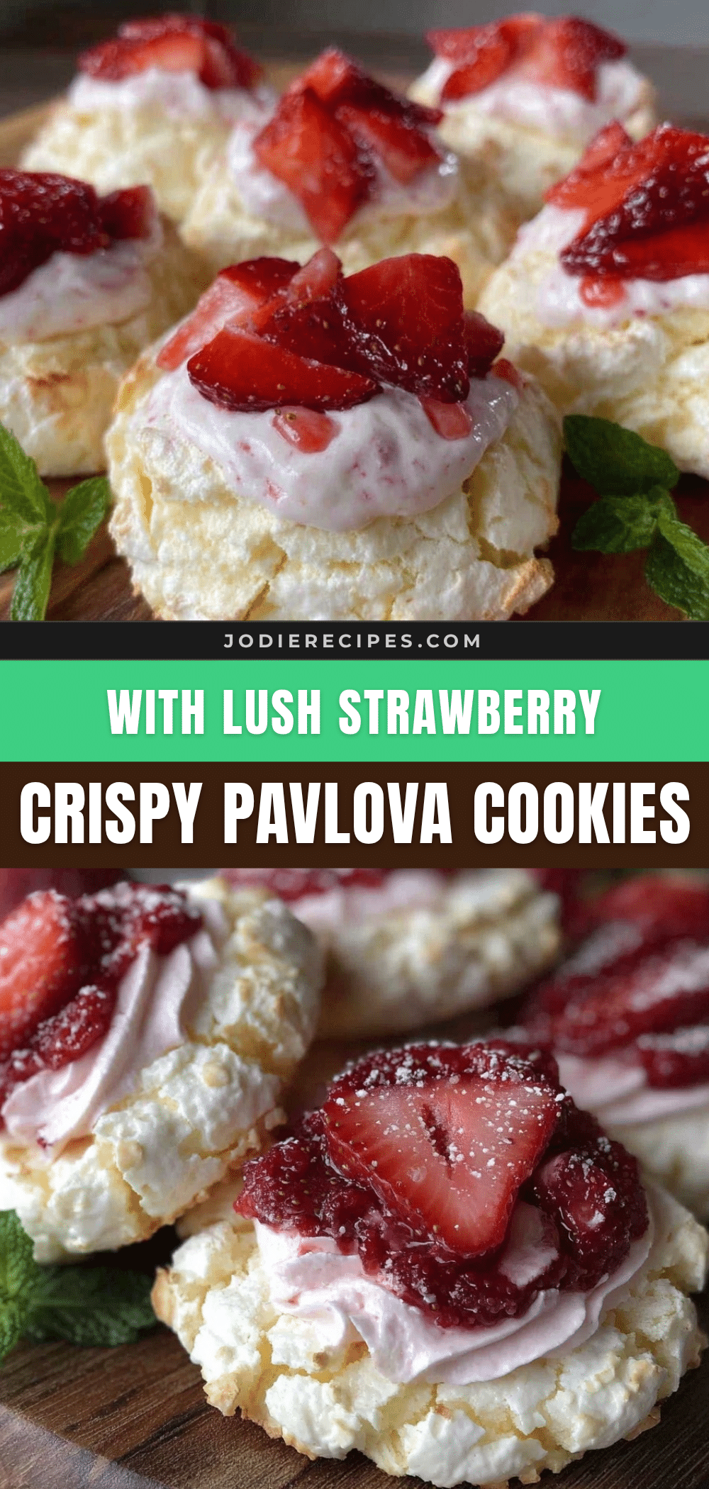 crispy pavlova cookies recipe