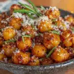 crispy pink Himalayan salt roasted rosemary chickpeas - featured image